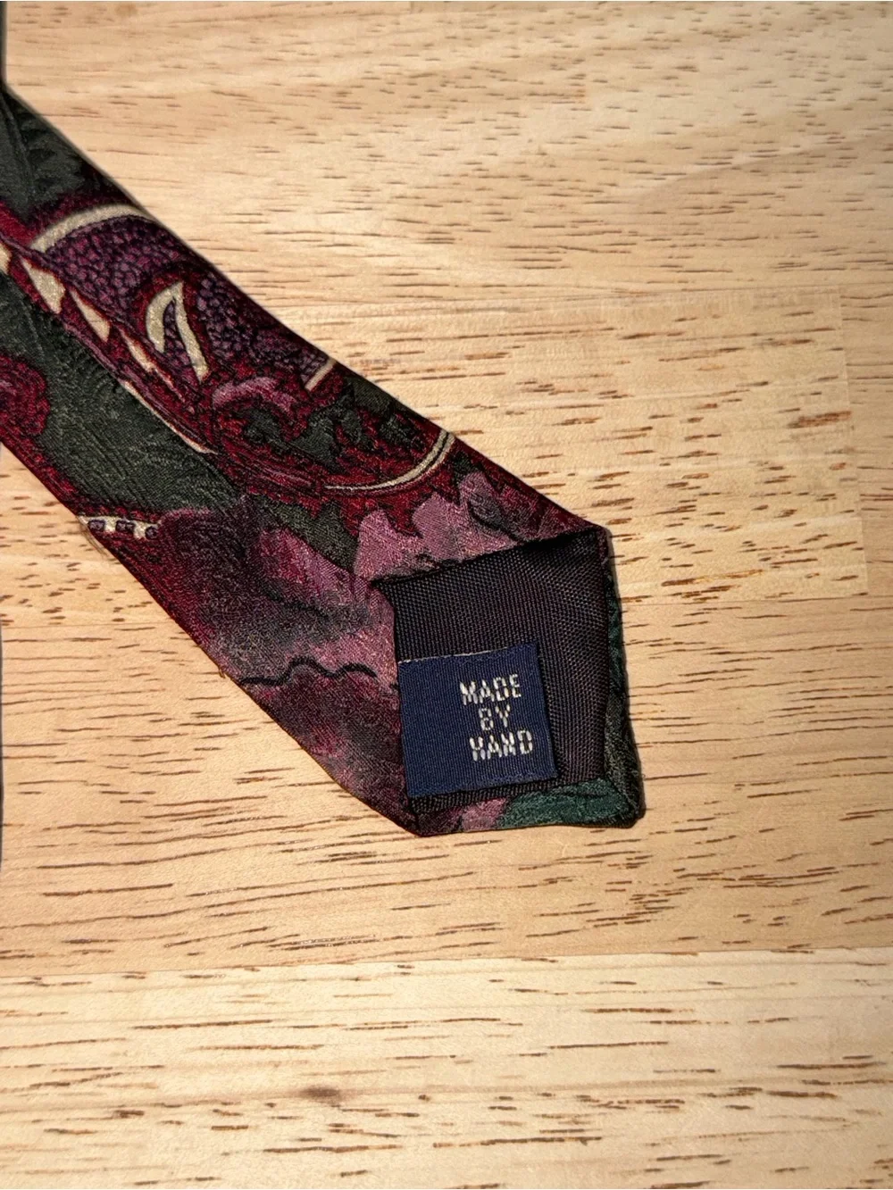 VINTAGE Polo Ralph Lauren 100% Silk USA Made Floral Paisley Necktie Multicolor